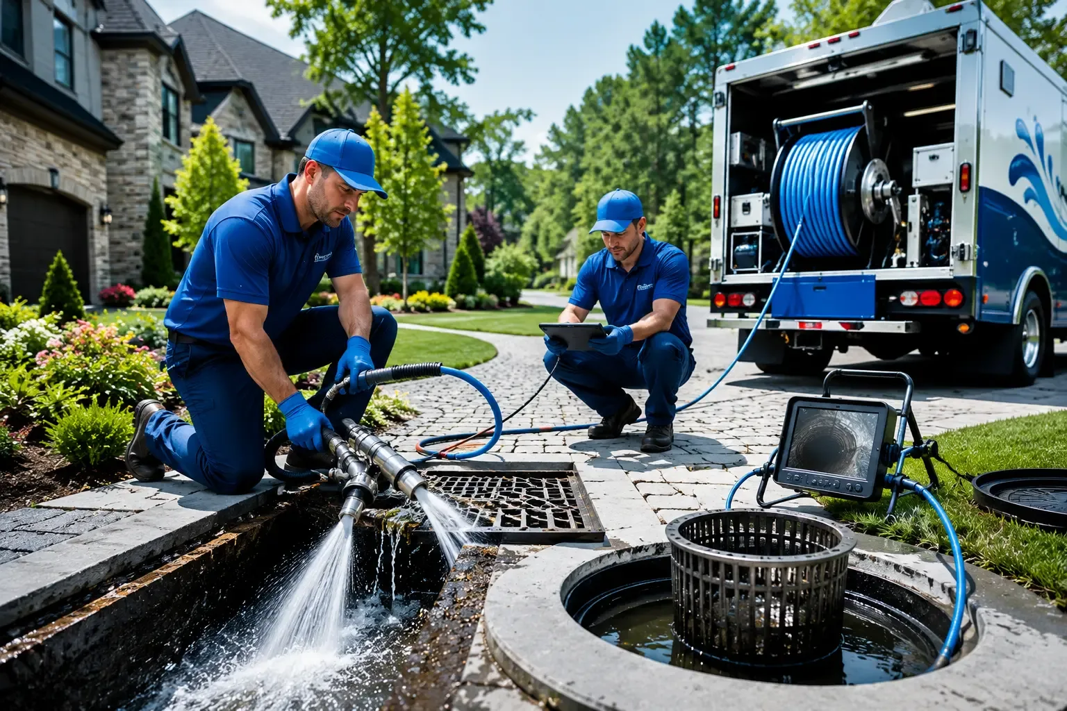 Local outdoor drain cleaning professionals in Yorkshire, OH